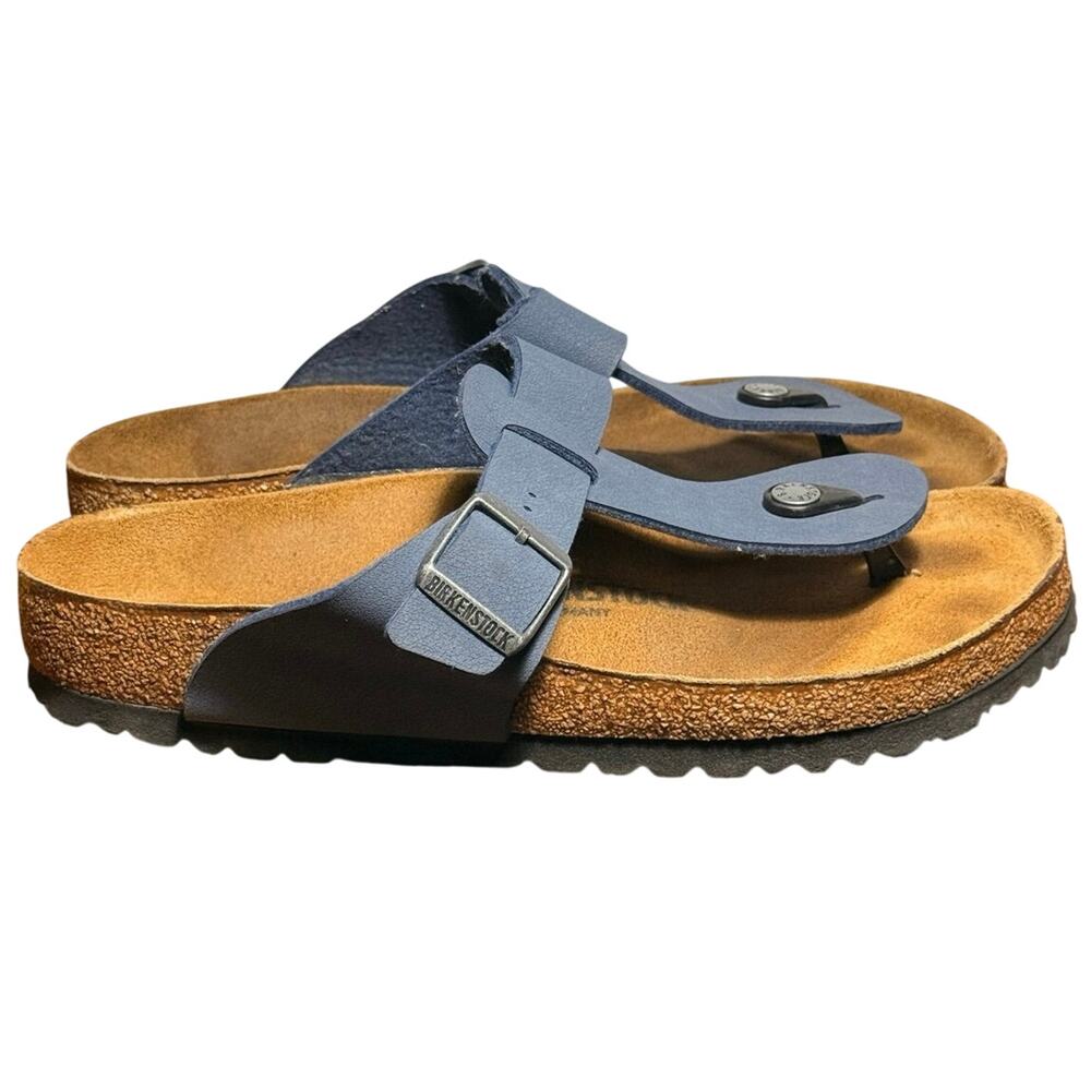 Birkenstock Medina Navy Blue Sandals Size EU 40 US Men 7 Women 9 Regular Wide